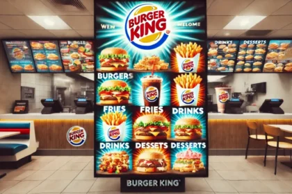 Burger King Menu