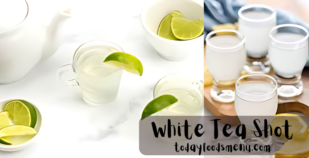 white tea shot