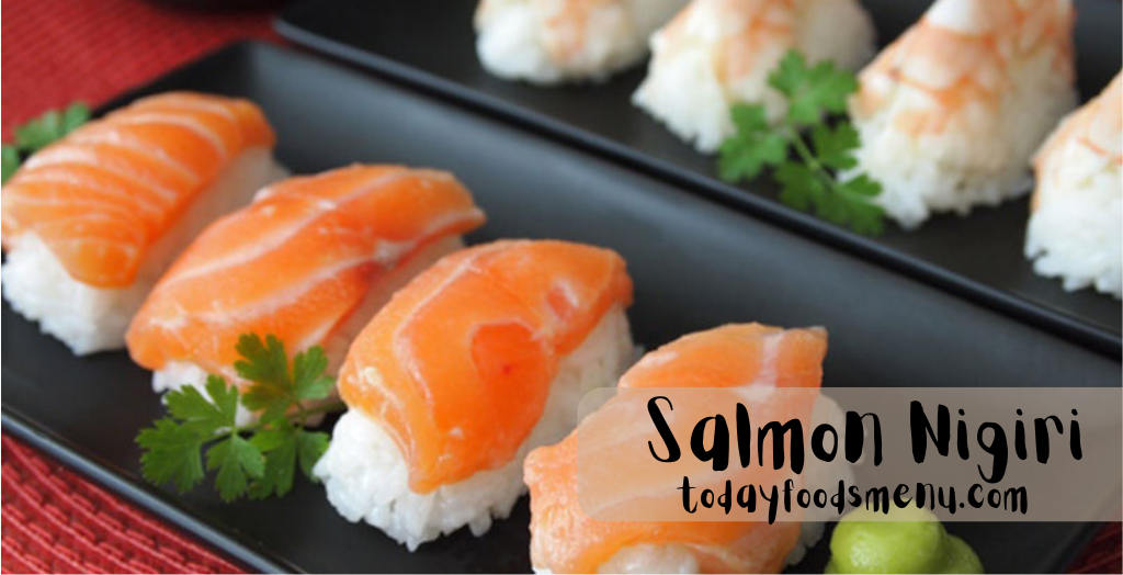 Salmon nigiri