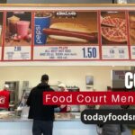 costco food court menu 2024