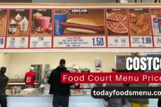 costco food court menu 2024