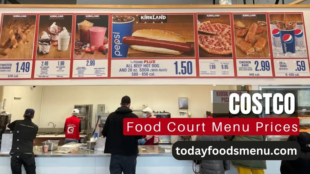 costco food court menu 2024