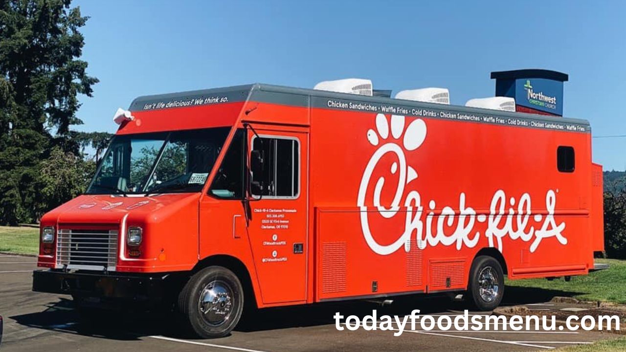 chick fil a food truck